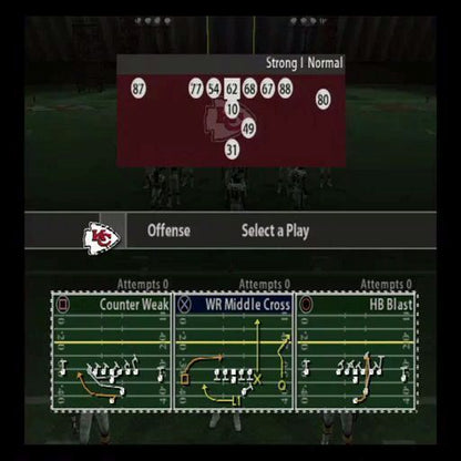 Madden NFL 2005 | PlayStation 2 | gameplay screenshot | region=North America | source-country= | zypher-v2 | moby-9d0180786e25 | Data by MobyGames.com