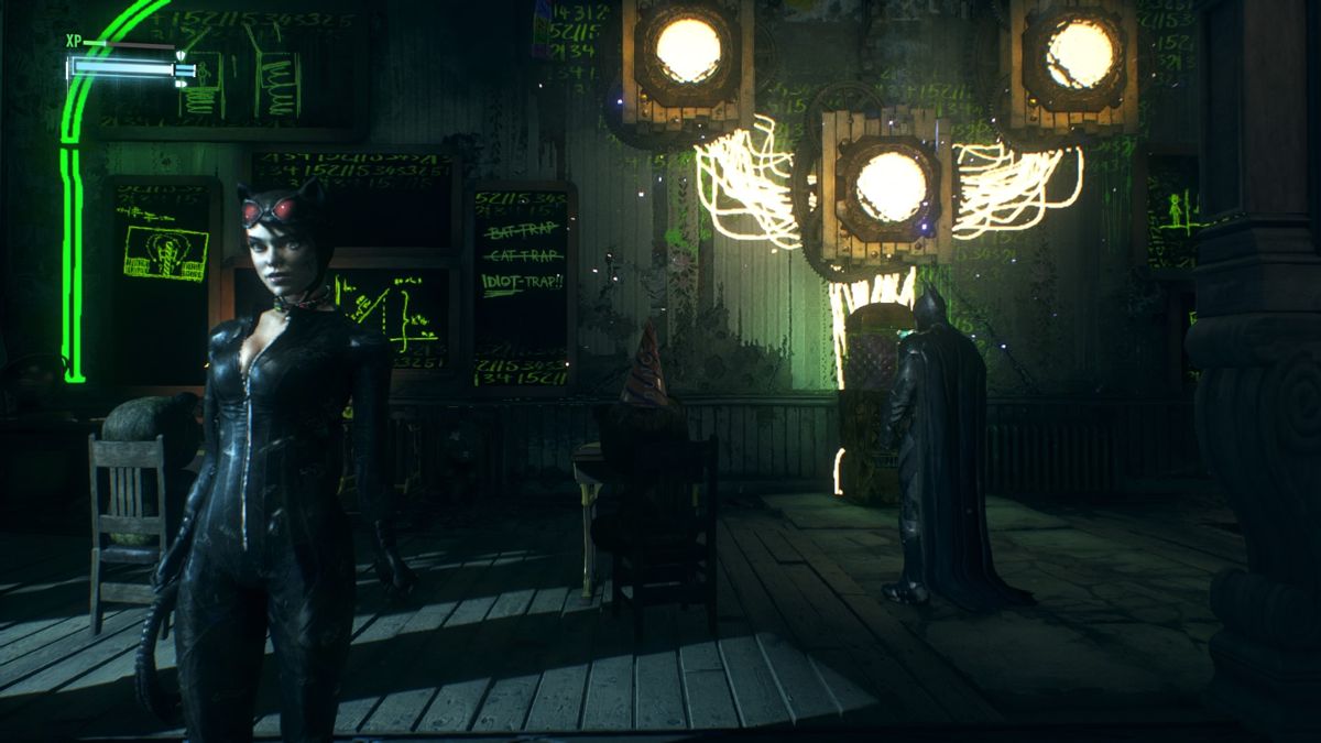 
Batman: Arkham Knight | PlayStation 4 | gameplay screenshot | Region: North America | source-country= | Data by MobyGames.com