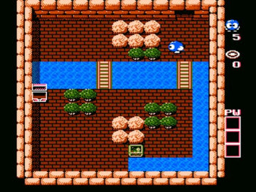 
Adventures of Lolo | NES | gameplay screenshot | Data by MobyGames.com