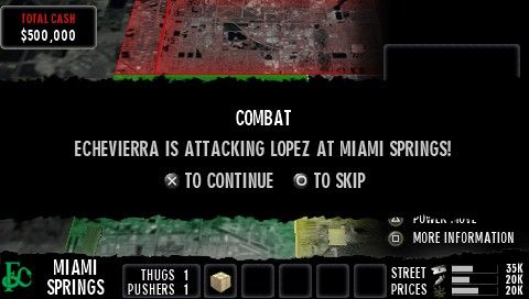 
Scarface: Money. Power. Respect. | PSP | gameplay screenshot | Data by MobyGames.com