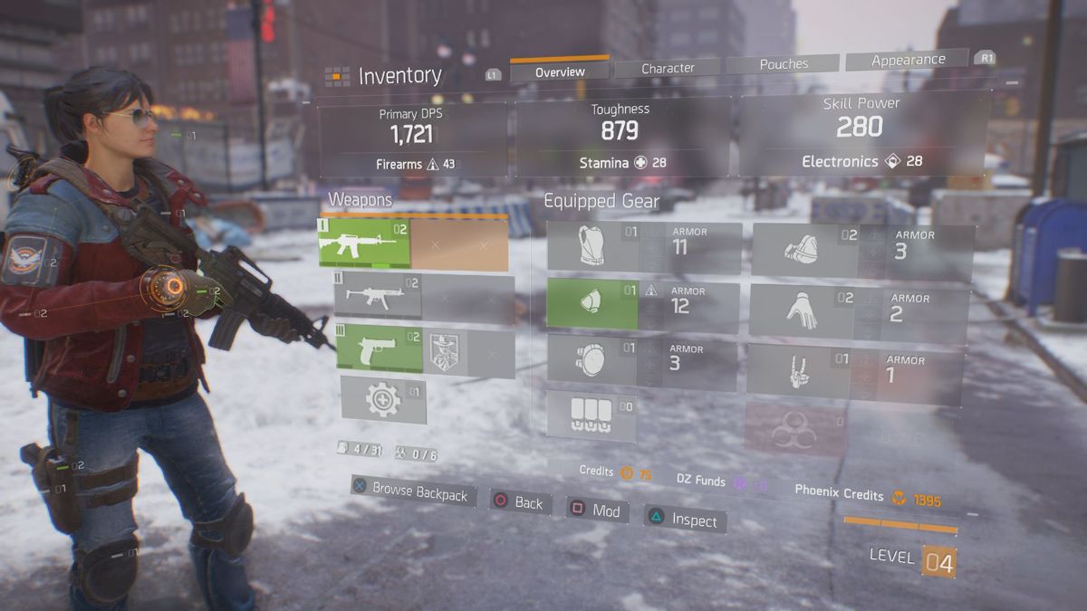 Tom Clancy's The Division | PlayStation 4 | gameplay screenshot | Data by MobyGames.com