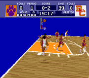 NCAA Basketball | SNES | gameplay screenshot | region=North America | source-country= | zypher-v2 | moby-be0e329e9dbd | Data by MobyGames.com