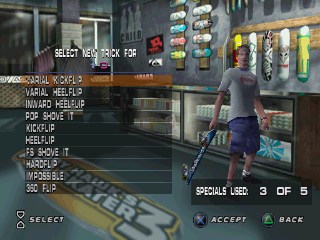 
Tony Hawk's Pro Skater 3 | PlayStation | gameplay screenshot | Data by MobyGames.com