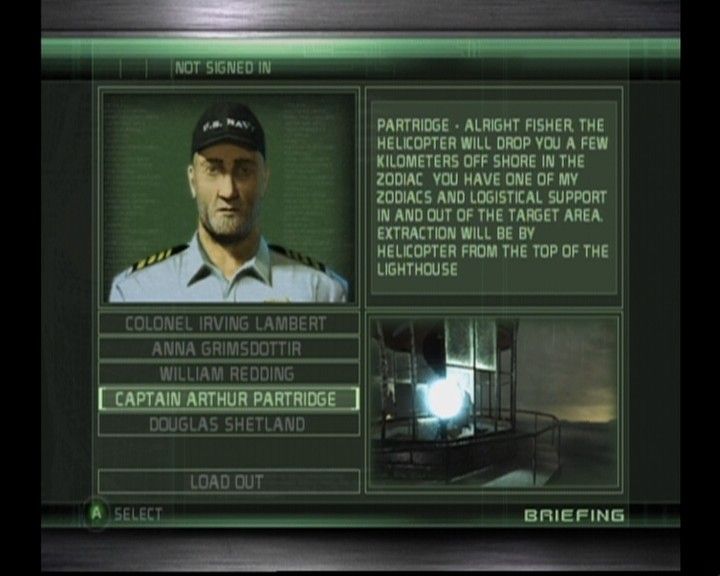 Tom Clancy's Splinter Cell: Chaos Theory | Xbox | gameplay screenshot | region=North America | source-country= | zypher-v2 | moby-ca3b6fda91f5 | Data by MobyGames.com