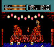 
The Karate Kid | NES | gameplay screenshot | Data by MobyGames.com