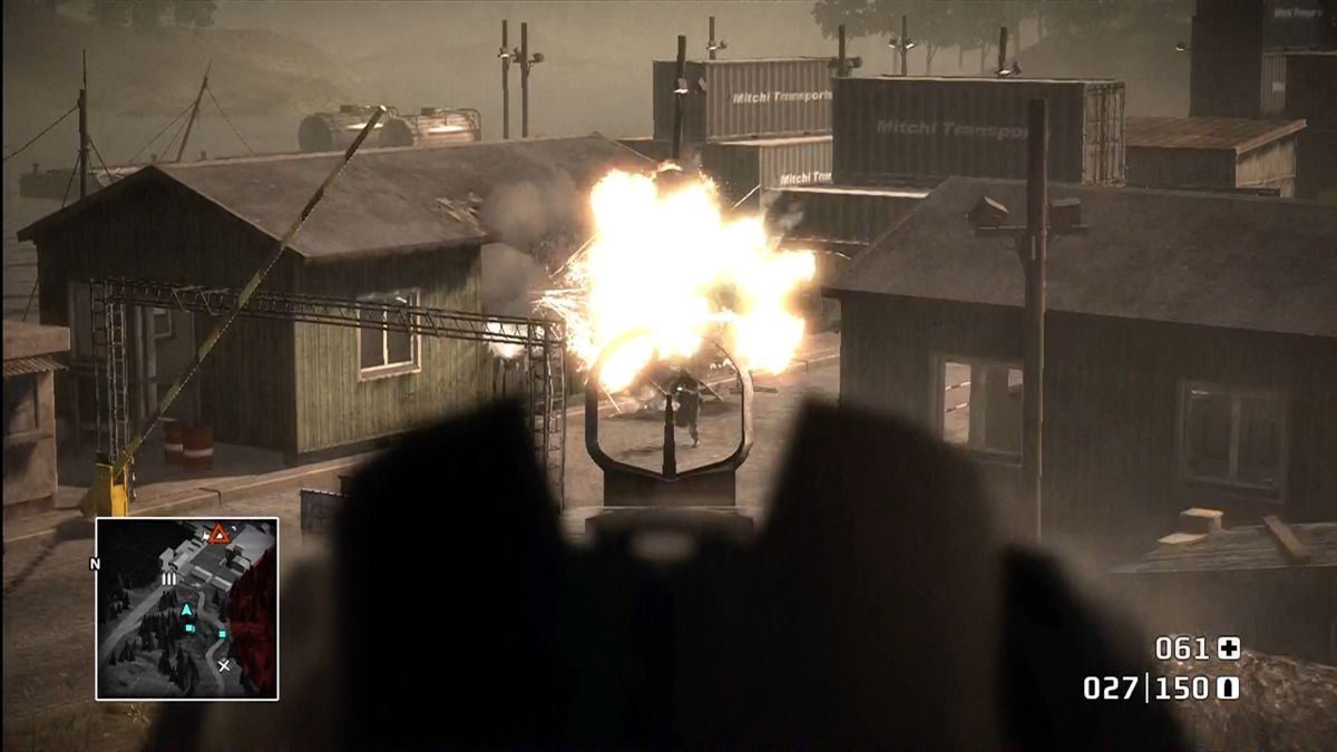 Battlefield: Bad Company | Xbox 360 | gameplay screenshot | region=North America | source-country= | zypher-v2 | moby-367a014d8c69 | Data by MobyGames.com