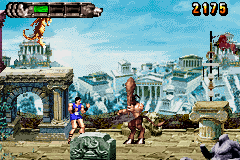 
Altered Beast: Guardian of the Realms | Game Boy Advance | gameplay screenshot | Data by MobyGames.com