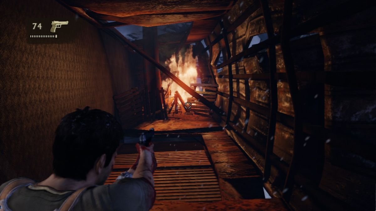 
Uncharted 2: Among Thieves | PlayStation 3 | gameplay screenshot | Region: North America | source-country= | Data by MobyGames.com