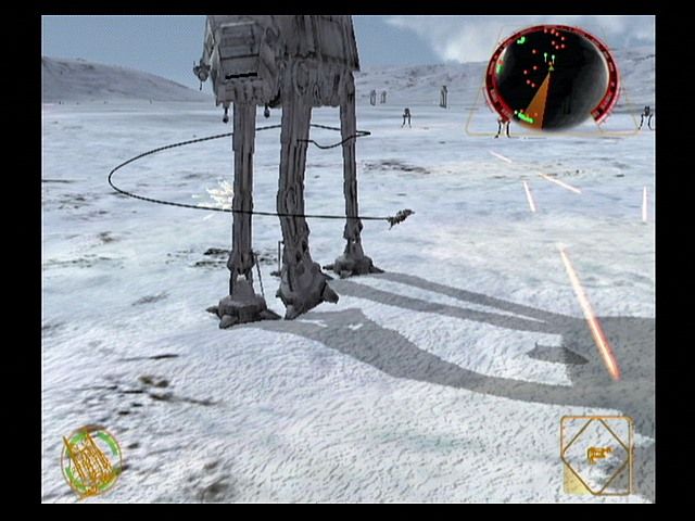 Star Wars: Rogue Squadron II - Rogue Leader | GameCube | gameplay screenshot | region=North America | source-country= | zypher-v2 | moby-a3660da38363 | Data by MobyGames.com