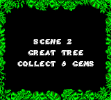 
The Jungle Book | Game Gear | gameplay screenshot | Data by MobyGames.com