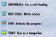 March of the Penguins | Game Boy Advance | gameplay screenshot | region=North America | source-country= | zypher-v2 | moby-41a11a2b83eb | Data by MobyGames.com