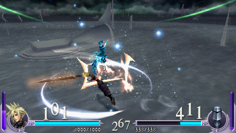 Dissidia: Final Fantasy | PSP | gameplay screenshot | moby-bbbacb0d2178 | Data by MobyGames.com