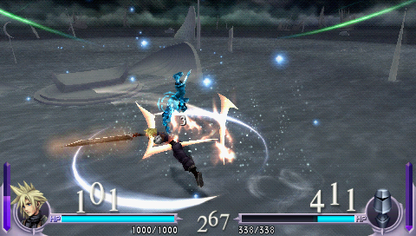 Dissidia: Final Fantasy | PSP | gameplay screenshot | moby-bbbacb0d2178 | Data by MobyGames.com