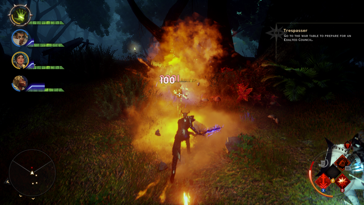 
Dragon Age: Inquisition | Xbox One | gameplay screenshot | Region: North America | source-country= | Data by MobyGames.com