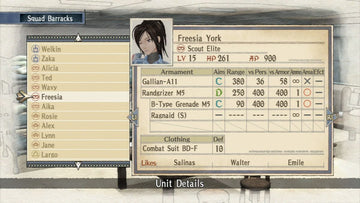 Valkyria Chronicles | PlayStation 3 | gameplay screenshot | region=North America | source-country= | zypher-v2 | moby-51557af91a7a | Data by MobyGames.com