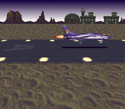 
U.N. Squadron | SNES | gameplay screenshot | Data by MobyGames.com