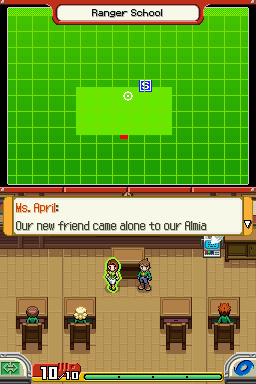 Pokémon Ranger: Shadows of Almia | Nintendo DS | gameplay screenshot | region=North America | source-country= | zypher-v2 | moby-24428b0812b5 | Data by MobyGames.com