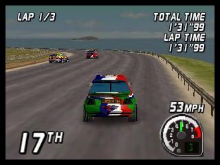 
Top Gear Rally | Nintendo 64 | gameplay screenshot | Data by MobyGames.com