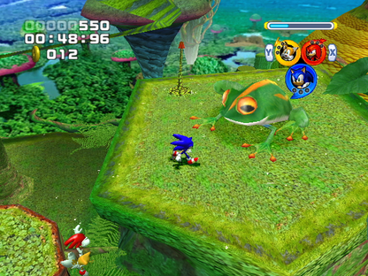 Sonic Heroes | GameCube | gameplay screenshot | region=North America | source-country= | zypher-v2 | moby-7843c0263e97 | Data by MobyGames.com