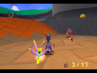 Spyro: Year of the Dragon | PlayStation | gameplay screenshot | region=North America | source-country= | zypher-v2 | moby-b779b6a90f28 | Data by MobyGames.com