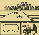 
F-1 Race | Game Boy | gameplay screenshot | Data by MobyGames.com