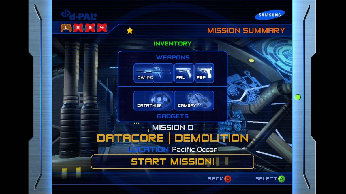 Perfect Dark Zero | Xbox 360 | gameplay screenshot | Region: North America | source-country= | Data by MobyGames.com