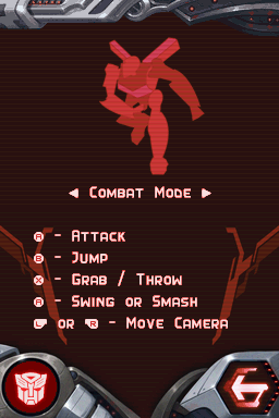 
Transformers: Autobots | Nintendo DS | gameplay screenshot | Data by MobyGames.com