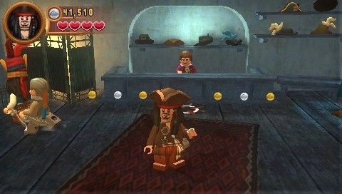 
LEGO Pirates of the Caribbean: The Video Game | PSP | gameplay screenshot | Data by MobyGames.com