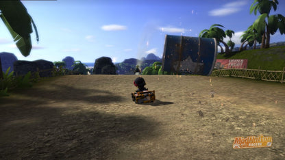 ModNation Racers | PlayStation 3 | gameplay screenshot | region=North America | source-country= | zypher-v2 | moby-5de50e300af6 | Data by MobyGames.com