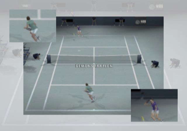 Smash Court Tennis: Pro Tournament | PlayStation 2 | gameplay screenshot | region=North America | source-country= | zypher-v2 | moby-d8dbf4488fc6 | Data by MobyGames.com