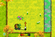 Over the Hedge: Hammy Goes Nuts! | Game Boy Advance | gameplay screenshot | region=North America | source-country= | zypher-v2 | moby-f0c06905ed36 | Data by MobyGames.com