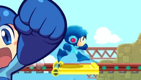 Mega Man Powered Up | PSP | gameplay screenshot | Data by MobyGames.com