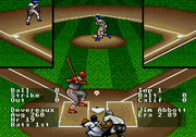 
R.B.I. Baseball 4 | Genesis | gameplay screenshot | Data by MobyGames.com