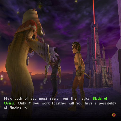 
Sphinx and the Cursed Mummy | PlayStation 2 | gameplay screenshot | Region: North America | source-country= | Data by MobyGames.com