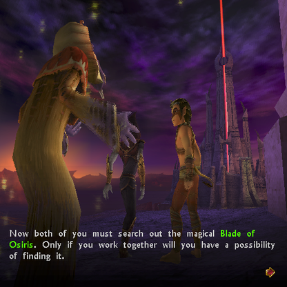 
Sphinx and the Cursed Mummy | PlayStation 2 | gameplay screenshot | Region: North America | source-country= | Data by MobyGames.com