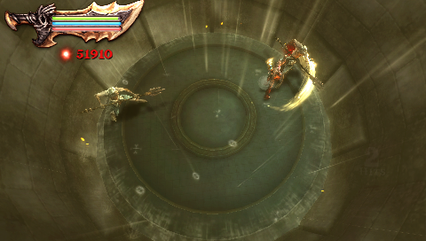 
God of War: Ghost of Sparta | PSP | gameplay screenshot | Data by MobyGames.com