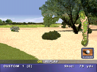 PGA Tour 98 | PlayStation | gameplay screenshot | Region: North America | source-country= | Data by MobyGames.com