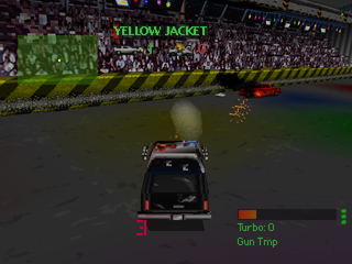 
Twisted Metal | PlayStation | gameplay screenshot | Data by MobyGames.com