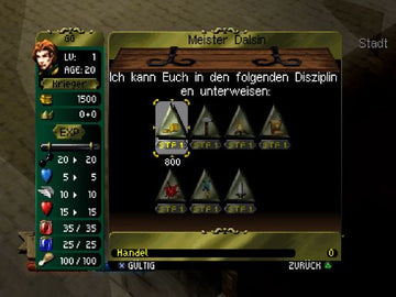 Darkstone | PlayStation | gameplay screenshot | region=North America | source-country= | zypher-v2 | moby-ba78eaa0ff55 | Data by MobyGames.com