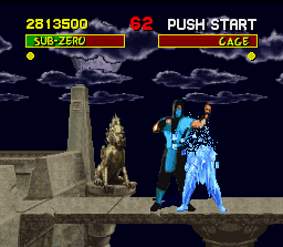 
Mortal Kombat | SNES | gameplay screenshot | Data by MobyGames.com