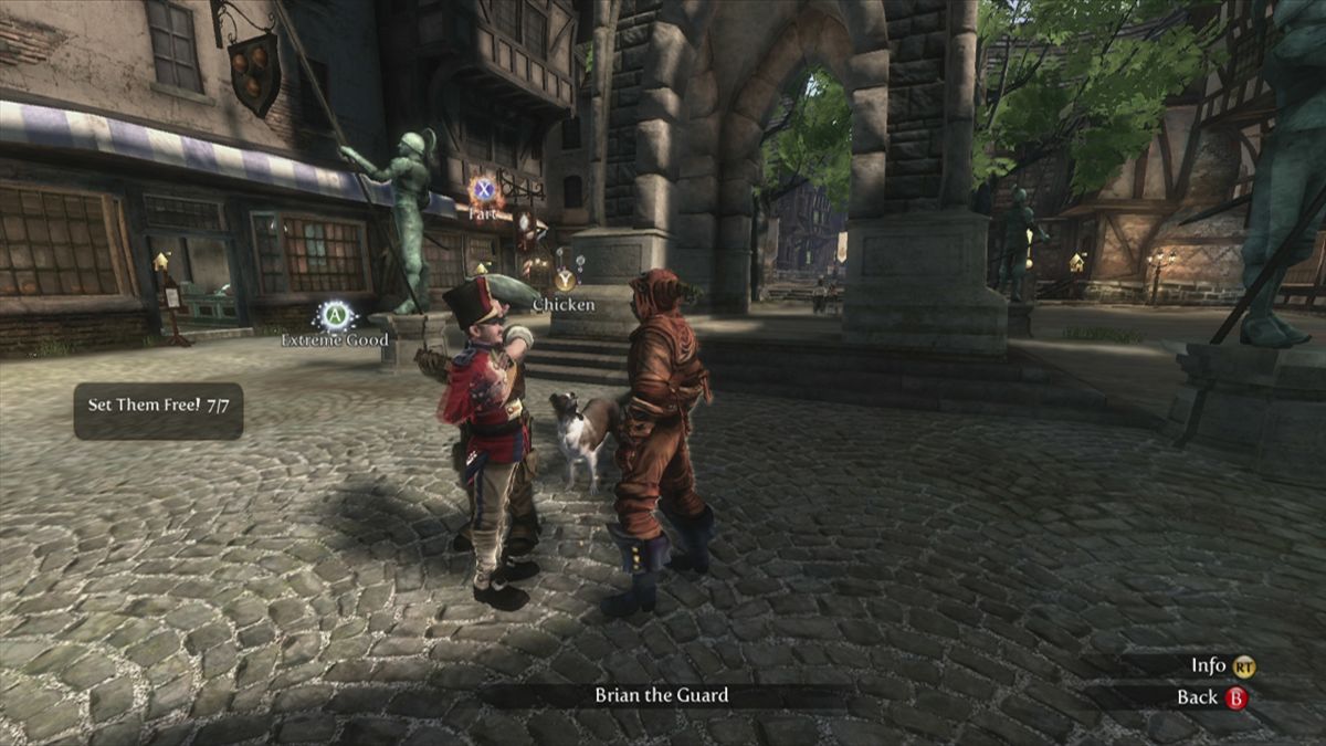 Fable III | Xbox 360 | gameplay screenshot | Region: North America | source-country= | Data by MobyGames.com
