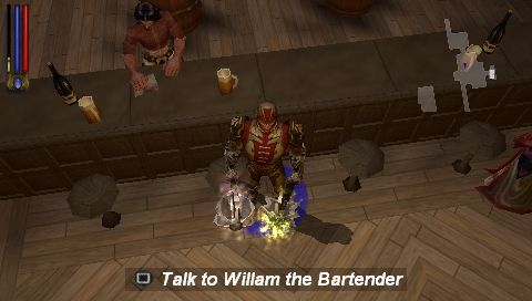 Untold Legends: Brotherhood of the Blade | PSP | gameplay screenshot | region=North America | source-country= | zypher-v2 | moby-611a8eeb0abf | Data by MobyGames.com