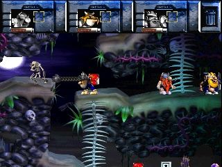 
Norse by Norse West: The Return of the Lost Vikings | PlayStation | gameplay screenshot | Data by MobyGames.com