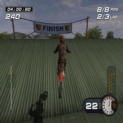 MX Superfly Featuring Ricky Carmichael | PlayStation 2 | gameplay screenshot | region=North America | source-country= | zypher-v2 | moby-9fb73a7bfe93 | Data by MobyGames.com
