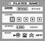 
Yoshi | Game Boy | gameplay screenshot | Region: North America | source-country= | Data by MobyGames.com