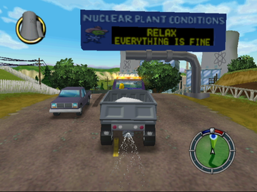 
The Simpsons: Hit & Run | GameCube | gameplay screenshot | Data by MobyGames.com