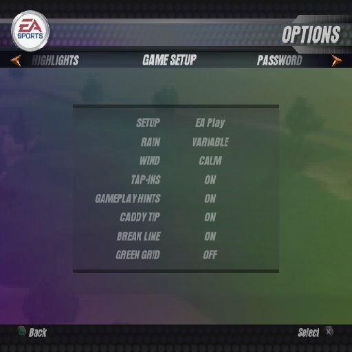 
Tiger Woods PGA Tour 2004 | PlayStation 2 | gameplay screenshot | Data by MobyGames.com