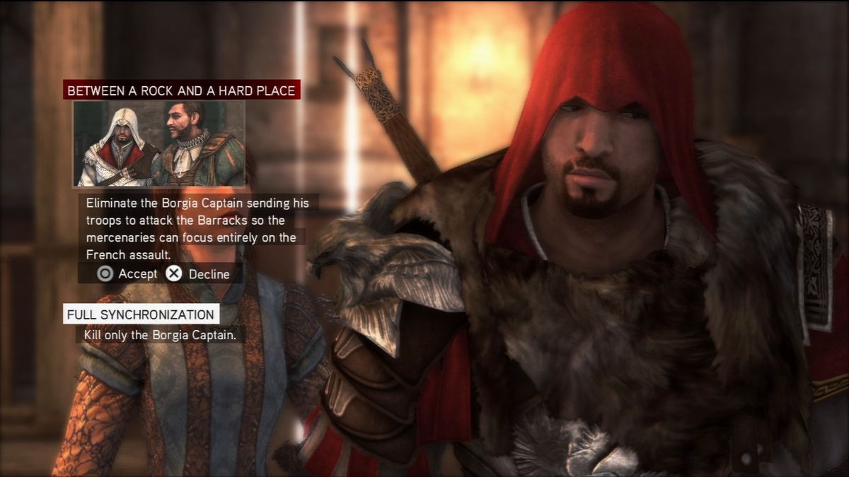 Assassin's Creed: Brotherhood | PlayStation 3 | gameplay screenshot | region=North America | source-country= | zypher-v2 | moby-2c30af0fe163 | Data by MobyGames.com
