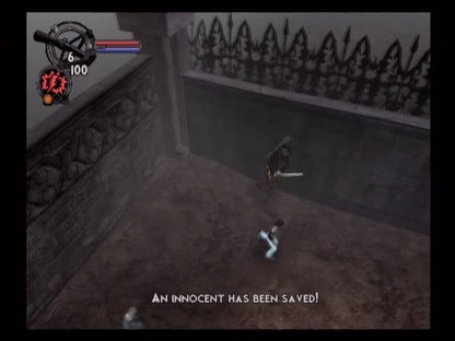 
Hunter: The Reckoning - Wayward | PlayStation 2 | gameplay screenshot | Data by MobyGames.com