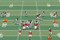 Madden NFL 2002 | Game Boy Advance | gameplay screenshot | region=North America | source-country= | zypher-v2 | moby-f9d9ba643b32 | Data by MobyGames.com